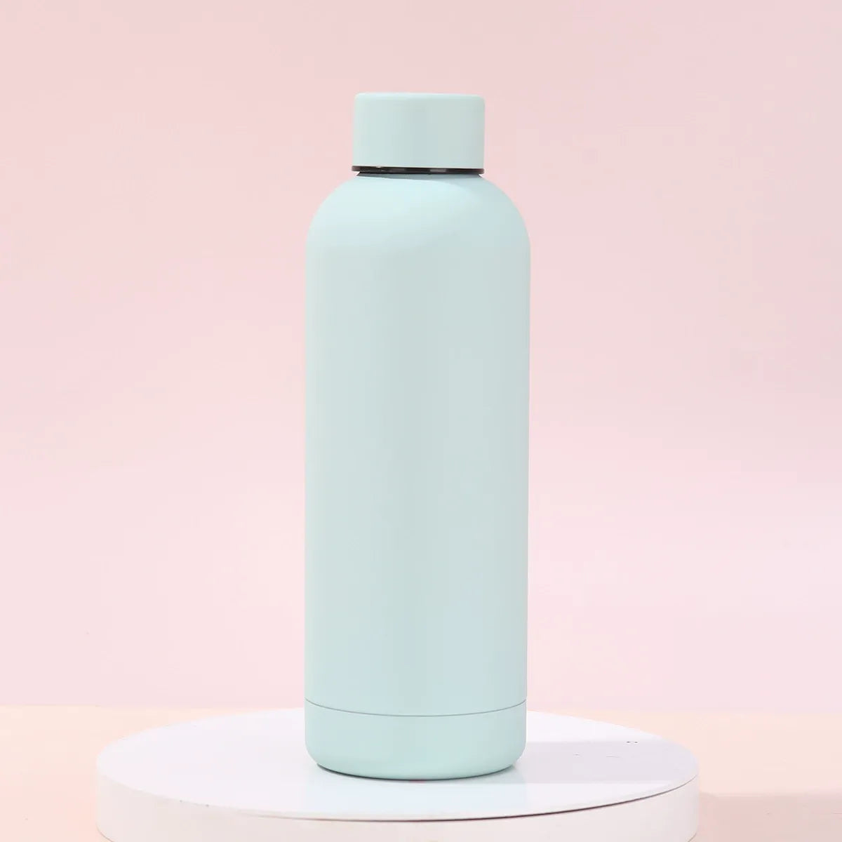 New 304 Stainless Steel Vacuum Insulated Water Bottle Student Small-Mouth Sports Bottle Large Capacity Portable Hiking Flask