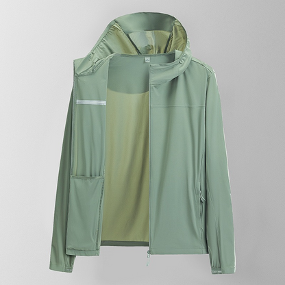 Summer Ice Silk Sunscreen Clothes for Men and Women UPF50+UV resistant Thin, Breathable Outdoor Fishing Sunscreen Clothes for Couples