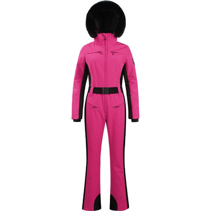 Professional Double-Board Windproof Cross-Border Ski Suit for Women - Thickened, Waterproof, Slim Fit Outdoor Skiing Set