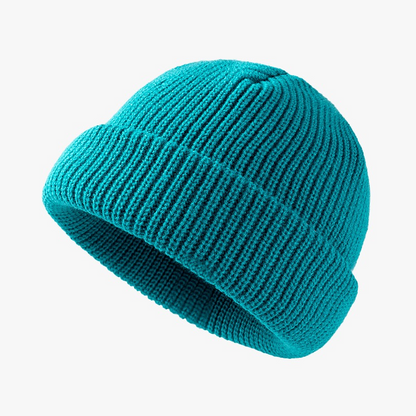 Plain Knitted Hat Men Amazon Warmth Cool Hat Korean Versatile Knitted Hat Yuppies Cool Hat