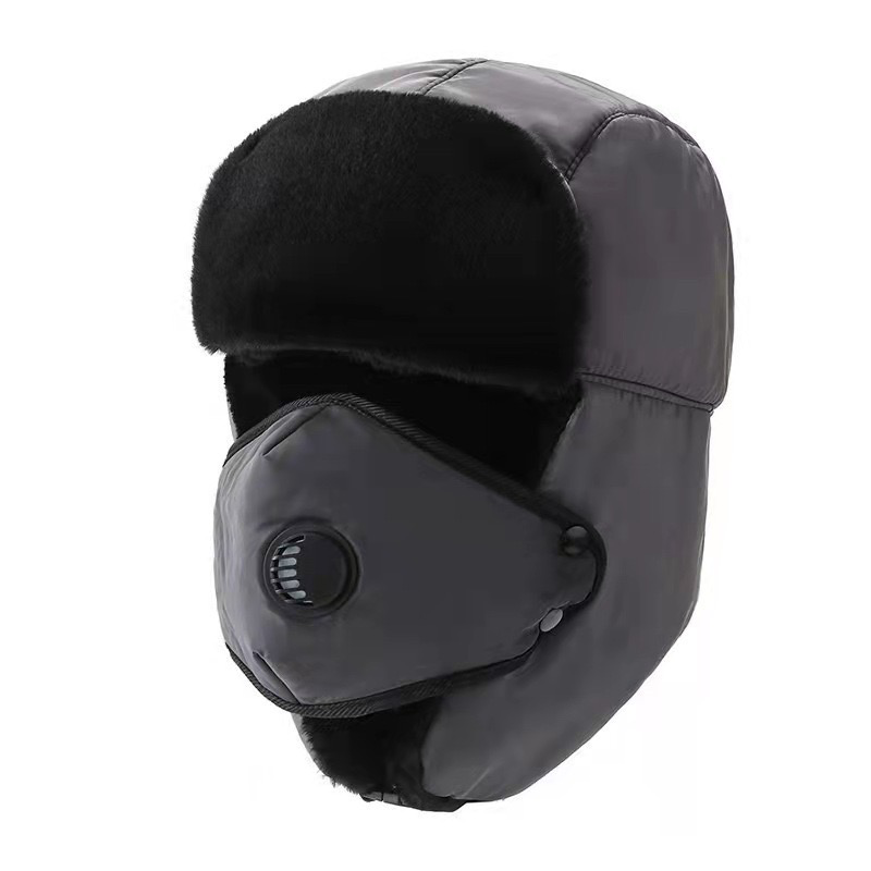Mao Hat with Mask - All-in-One Winter Protection for Men's Cycling, Skiing & Outdoor Activities