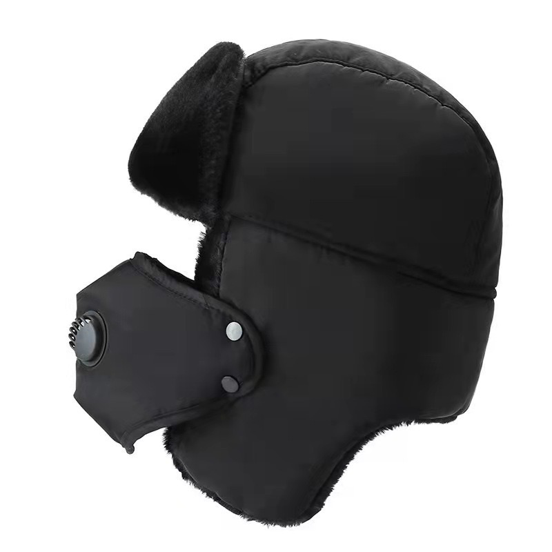 Mao Hat with Mask - All-in-One Winter Protection for Men's Cycling, Skiing & Outdoor Activities