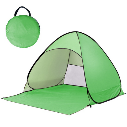 Automatic Pop-Up Tent - Quick-Deploy Beach/Festival Tent with UV Protection & Waterproofing