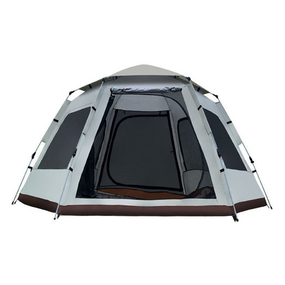 Hexagonal Camping Tent - Reinforced Waterproof Design for Kids & Family Outdoor Adventures