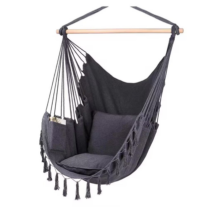 assel Swing Chair - Nordic Style Indoor/Outdoor Swing for Beach & Patio