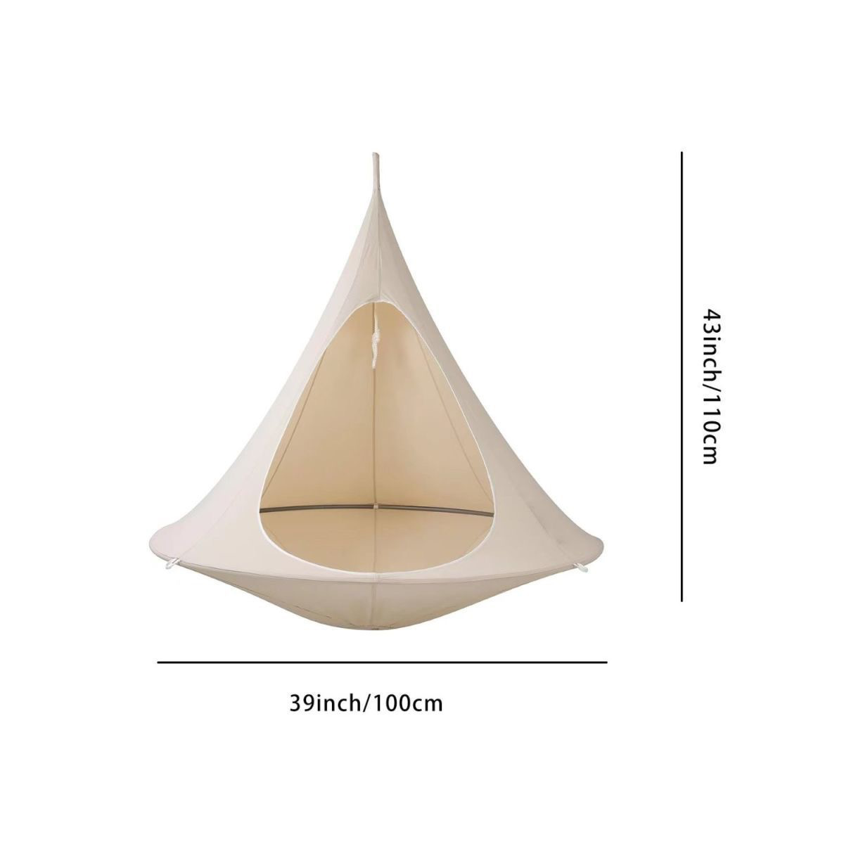 Butterfly Hammock - Multi-Purpose Indoor/Outdoor Hanging Chair for Home & Camping