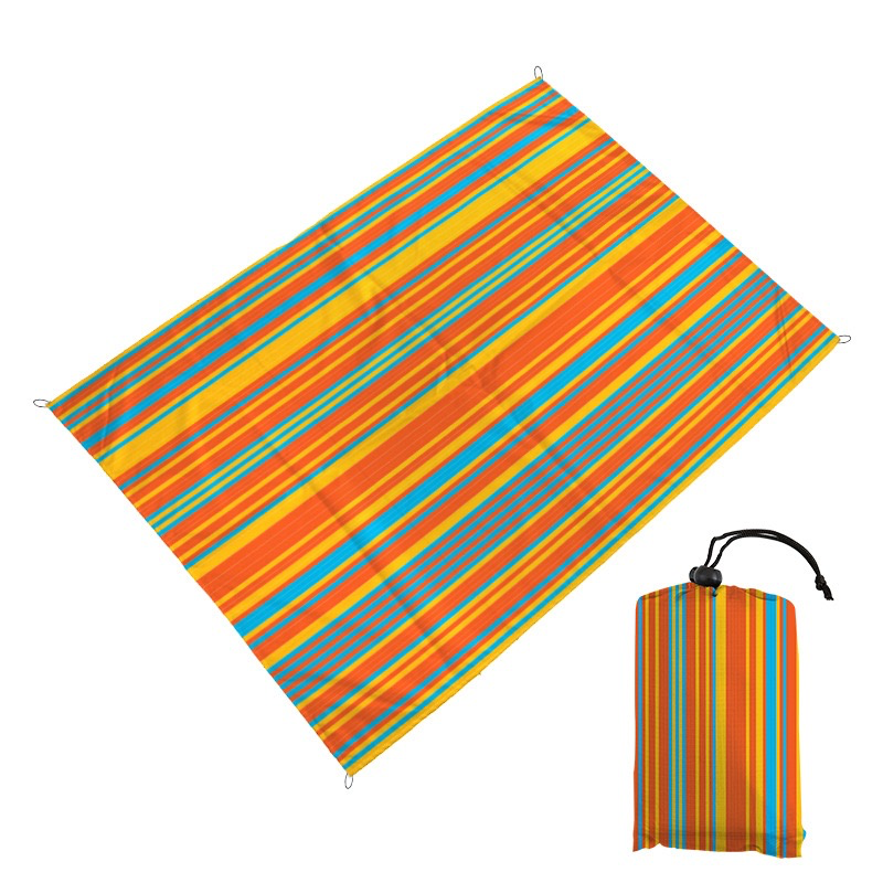 Ultra-Lightweight Portable Beach Mat - Picnic Mat, Beach Blanket, Sunshade Canopy, Folding Blanket