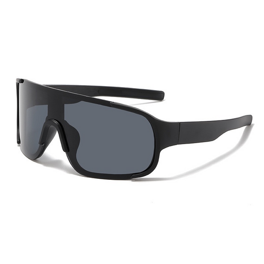 New Large-Frame Cycling Outdoor Windproof Glasses - Day/Night Riding, Cross-Border Europe/US UV Protection Sunglasses, Trendy Ins Style