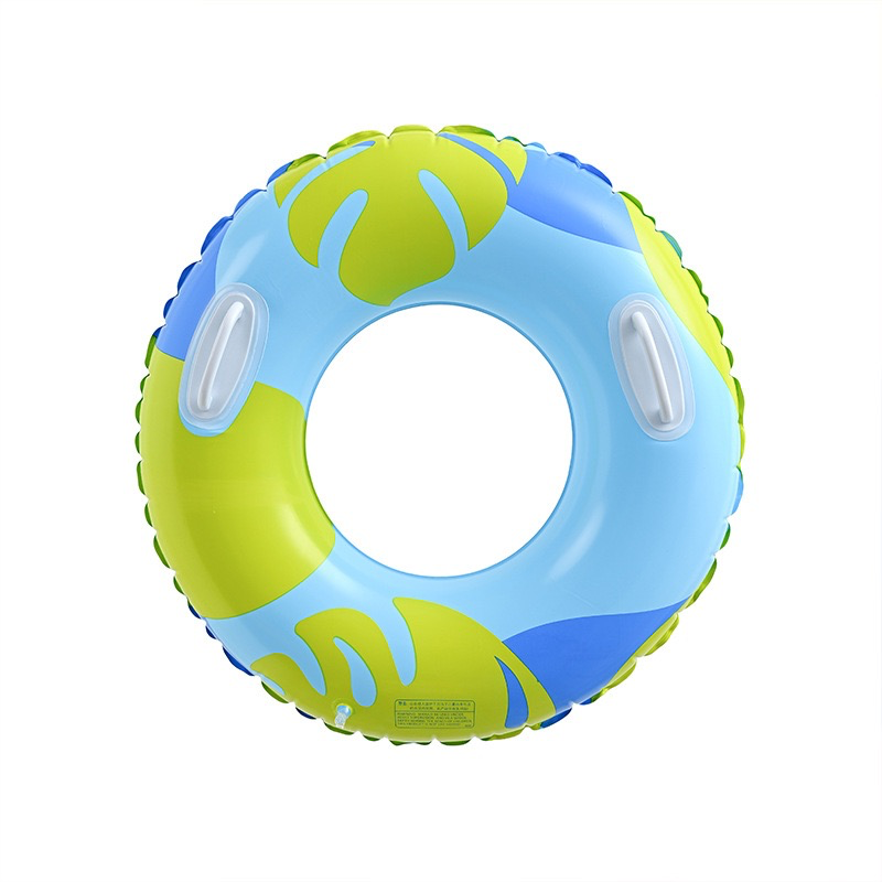 Transparent Swimming Ring - Inflatable Baby Armpit Ring, Internet Celebrity Float Ring, Double-Airbag Swimming Ring