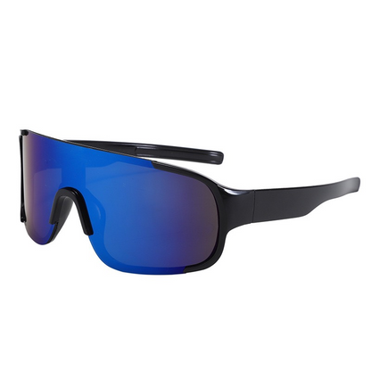 New Large-Frame Cycling Outdoor Windproof Glasses - Day/Night Riding, Cross-Border Europe/US UV Protection Sunglasses, Trendy Ins Style