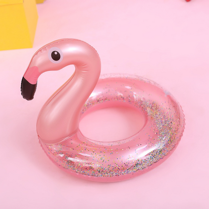 New Sparkling Firebird Swimming Ring - Rainbow Mermaid Tail Swimming Ring, 70cm