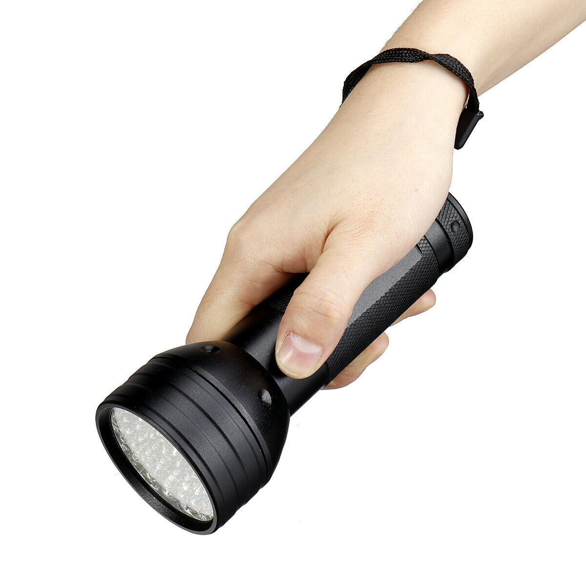 LED Purple Light Torch - 395UV Ultraviolet Money Detector, Scorpion Lamp, Pet Urine Detection Household Torch