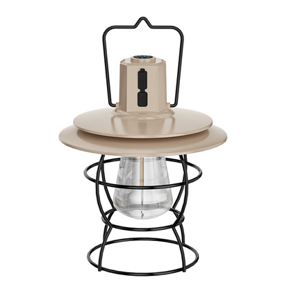 New Outdoor Retro Camping Lamp - Stepless Dimming Portable Multi-Function Atmosphere Street Stall Lighting Camping Lamp