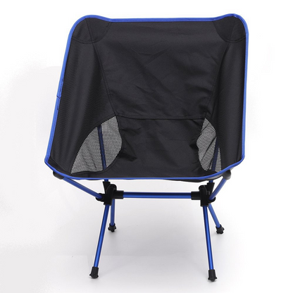 Outdoor Folding Chair - Camping Fishing Folding Chair, Portable Barbecue Beach Chair, Moon Chair