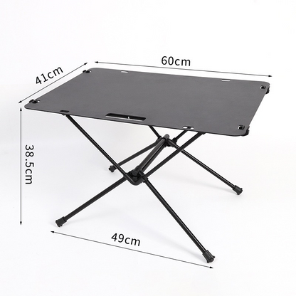 Spot Outdoor Portable Aluminum Alloy Folding Table - Lightweight Camping Aluminum Tactical Table Board Stand Wholesale