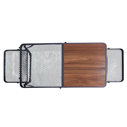 Outdoor Folding Mesh Table - Portable Picnic Camping Table and Chair Equipment, Easy Storage Aluminum Alloy Small Tea Table