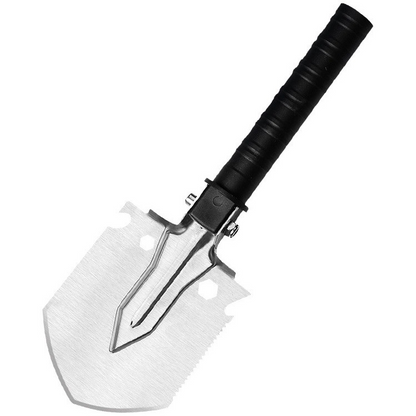 Outdoor Camping Engineer Shovel - Multi-Function Folding Fishing Vehicle Self-Defense Engineer Shovel, Field Exploration Shovel