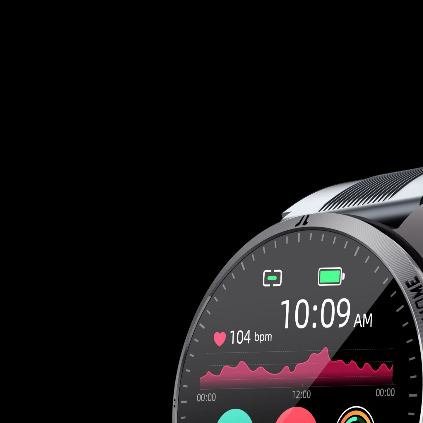 Multifunctional Smartwatch with Pneumatic Blood Pressure Monitoring, High-Precision Elderly Health Tracker, Sports Bracelet