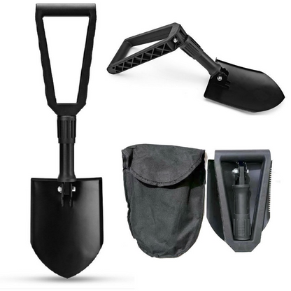 New type of outdoor folding shovel, engineer shovel, outdoor survival, shovel fishing, multi-functional shovel loosening tool