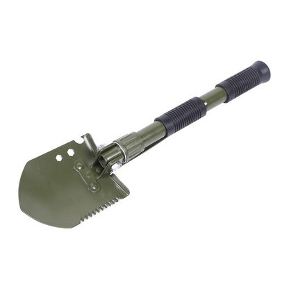 Engineer shovel folding portable emergency rescue multifunctional fishing and flower planting shovel outdoor exploration equipment