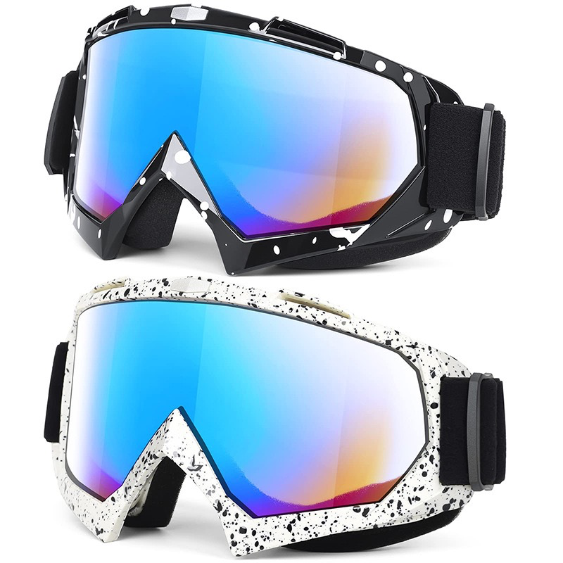 High-Quality KTM Motorcycle Retro Harley Windproof Goggles - Outdoor Cycling, Skiing, Motorcycle Helmet Wind/Sand Protection