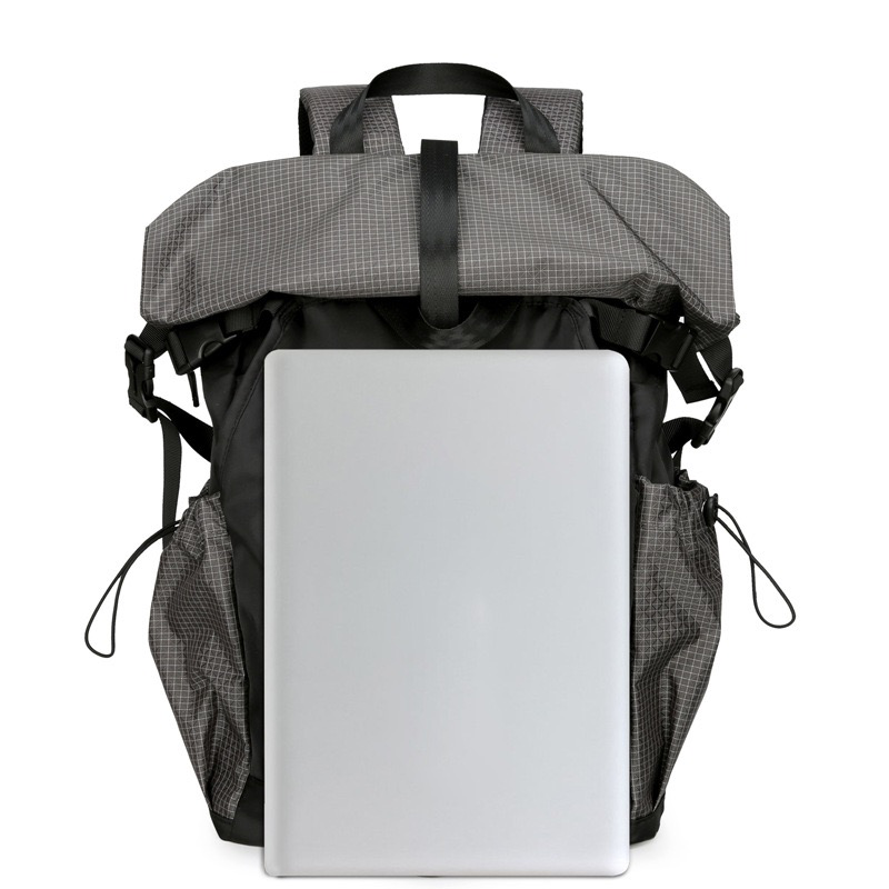 Street Fashion Backpack Men's Premium Foldable Drawstring Backpack Outdoor Travel Backpack Casual Backpack for Men