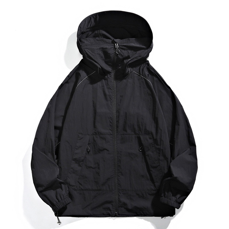 UPF50+Outdoor Sunscreen Clothing Couple's Summer Sports Jacket Lightweight, Casual, Fashionable, Versatile, Trendy Sunscreen