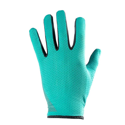 Women's Summer UV Protection Electric Vehicle Anti-Slip Thin Touchscreen Breathable Cycling Gloves for Men