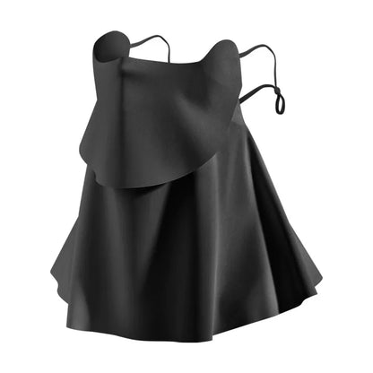 Summer Ice-Silk Cool-Feeling Invisible Mask Women's Eye Corner Breathable UV Protection Neck Shade Sunshade Face Mask