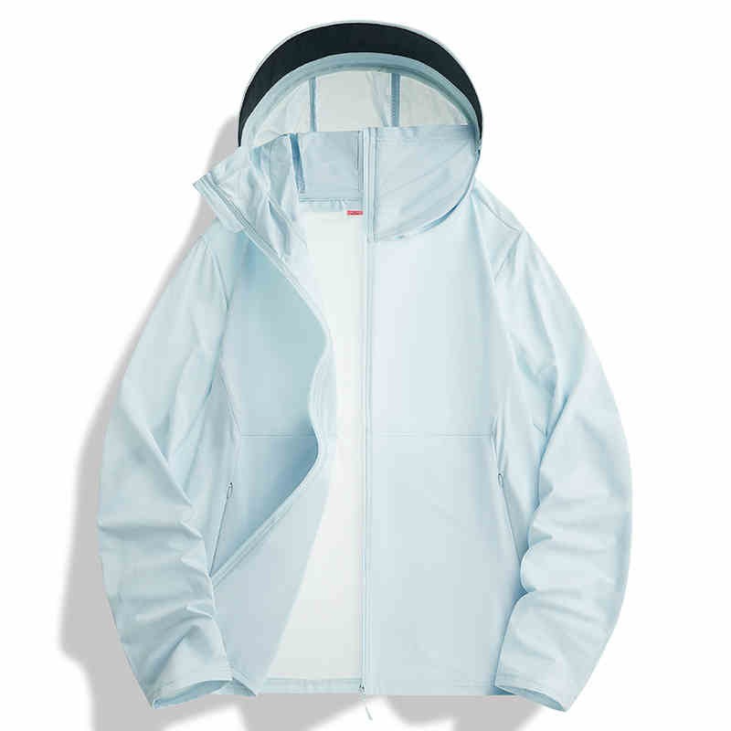 Ice silk sun protection clothing for men and women 2025 new summer upf50+thin anti UV fishing sun protection clothing